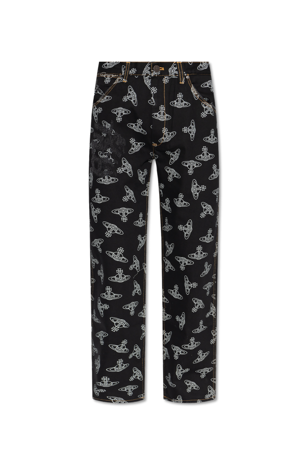 SchaferandweinerShops Tonga - Black Jeans with Logo Vivienne